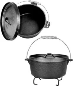 EL Fuego Dutch Oven Set Gietijzer 7-delig -Barbecue Benodigdheden Winkel 1010x1200 1