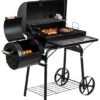 El Fuego Dakota - Barbecue - Smoker - Zwart - Grilloppervlak 66 X 41 Cm - Afmeting 132,5 X 66 X 122 Cm