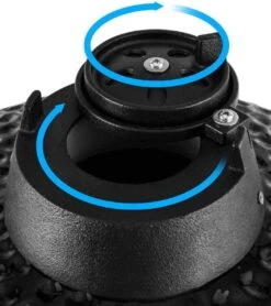 Patton Kamado 15" - Keramisch - Tafel Model - Premium Black - Medium - Zwart -Barbecue Benodigdheden Winkel 1065x1200 1