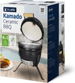 BluMill Kamado BBQ Egg - Kamado 13 Inch - Incl. Vlees Thermometer - Houtskoolbarbecues - Zwart - Ø 27cm 23 BluMill Kamado BBQ Egg - Kamado 13 Inch - Incl. Vlees Thermometer - Houtskoolbarbecues - Zwart - Ø 27cm -Barbecue Benodigdheden Winkel 1090x1200 2
