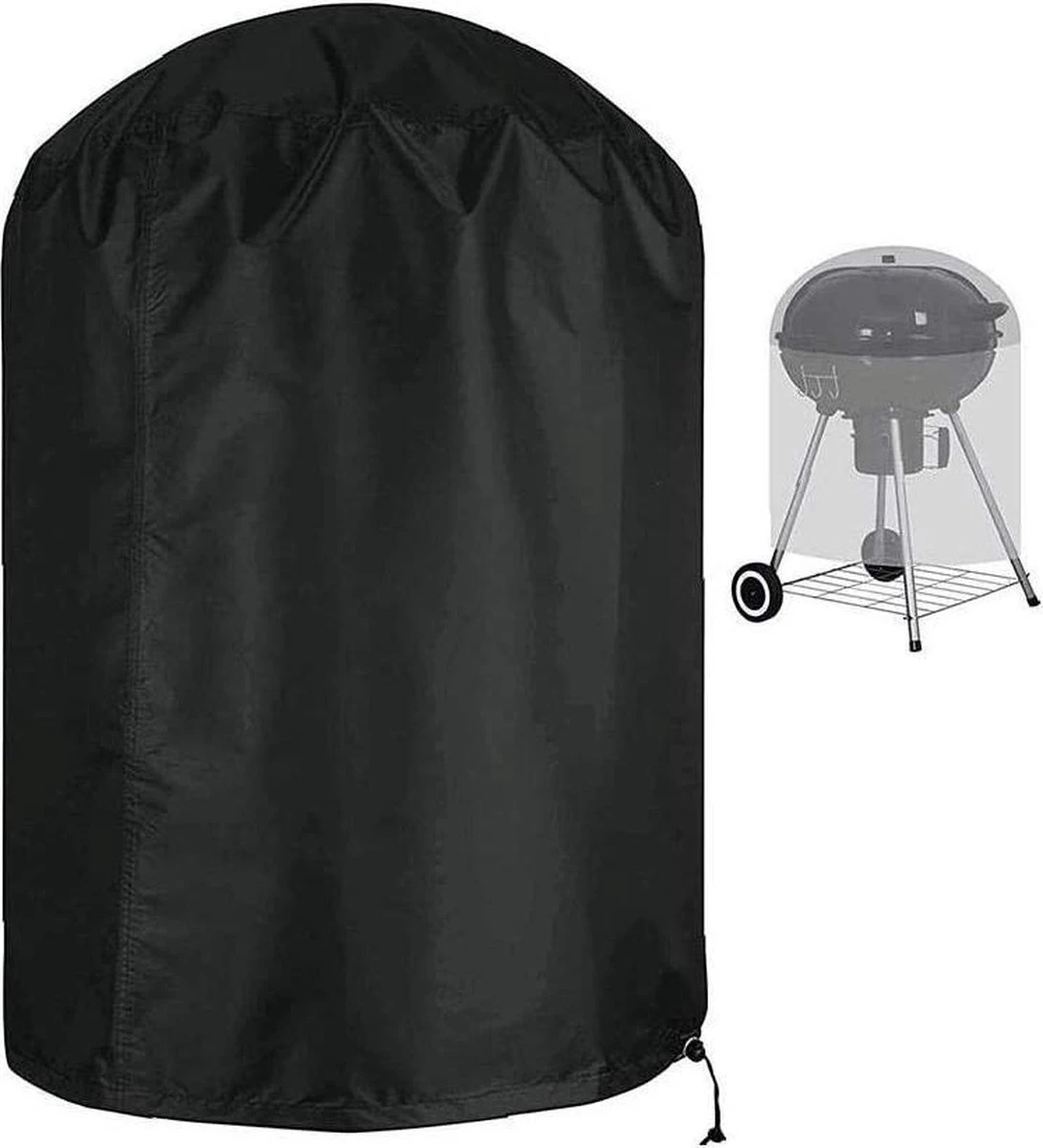 BLANCC Universele Barbeque Hoes (Waterdicht) Met Opbergtas (voor BBQ ø 57cm) Van Bv Weber 2 BLANCC Universele Barbeque Hoes (Waterdicht) Met Opbergtas (voor BBQ ø 57cm) Van Bv Weber - Afbeelding 2