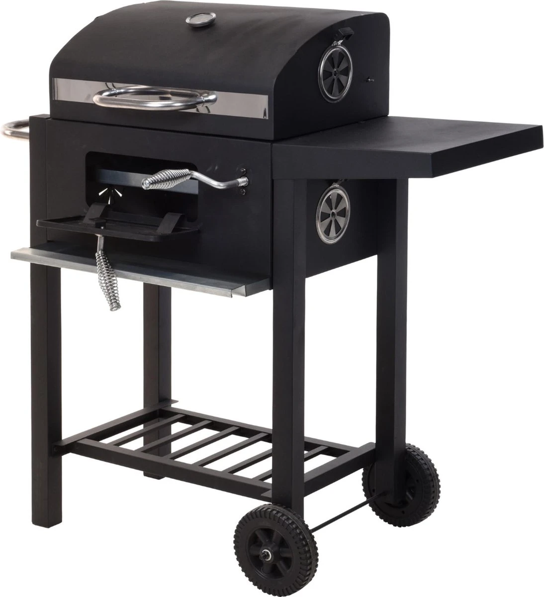 Vaggan Luxe Houtskool Barbecue - Grilloppervlak (LxB) 44 X 32 Cm - Staal - Matzwart 1 Vaggan Luxe Houtskool Barbecue - Grilloppervlak (LxB) 44 X 32 Cm - Staal - Matzwart