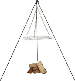 Esschert Design - Driepoot Met Ketting - Haardvuur Accessoires - Staal - Zwart 36 Esschert Design - Driepoot Met Ketting - Haardvuur Accessoires - Staal - Zwart -Barbecue Benodigdheden Winkel 1103x1200