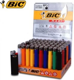 BIC Lighter Aansteker Maxi J26 Display(50stuks) -Barbecue Benodigdheden Winkel 1114x1200