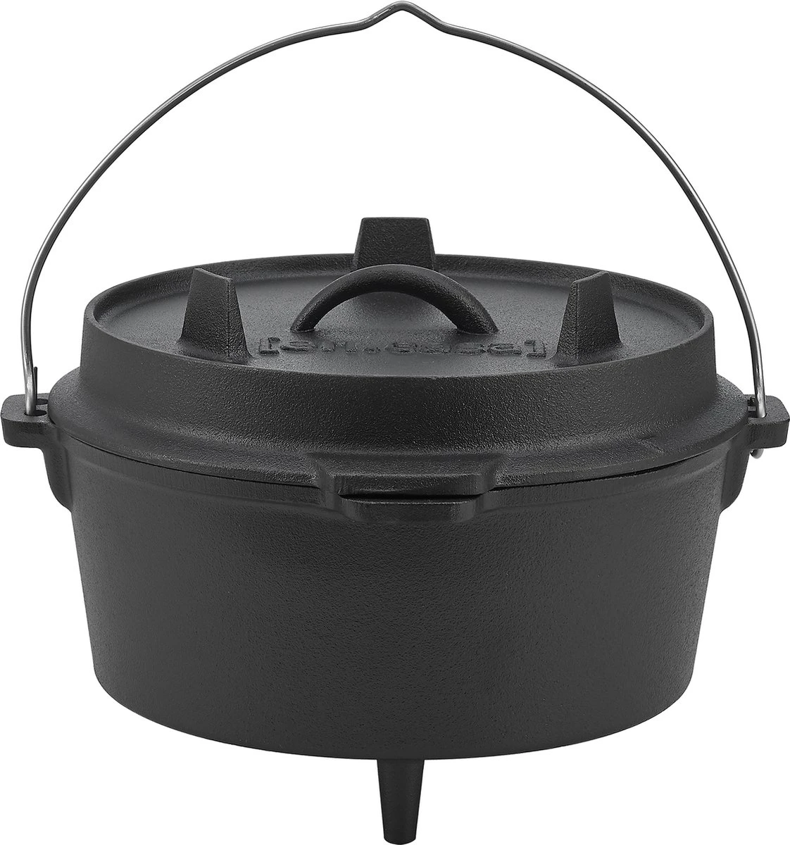 Dutch Oven Enkhuizen Met Deksel Gietijzer Zwart 4,2 L 5 Dutch Oven Enkhuizen Met Deksel Gietijzer Zwart 4,2 L - Afbeelding 5