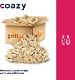 Aanmaakkrullen Voor BBQ Of Kachel | 3kg ECO FSC Gecertificeerd Aanmaakhout Barbecue - Biologisch En Duurzaam Aanmaakwokkels - Houtwol Wokkels - Barbeque Aansteker - Aanmaakblokjes - Accessoires - Ongeveer 240 Krullen -Barbecue Benodigdheden Winkel 1132x1200 2