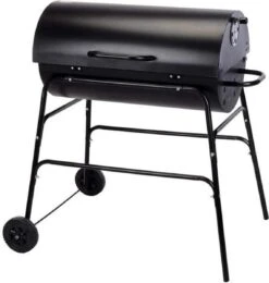 BBQ XL Houtskoolbarbecue - Cilindervorm - Grilloppervlak (LxB) 71 X 35 Cm - Zwart -Barbecue Benodigdheden Winkel 1141x1200 1