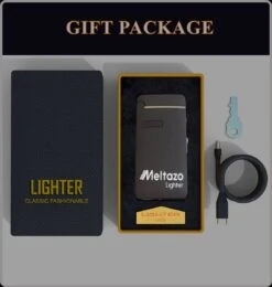 MELTAZO Elektrische Aansteker, Aansteker Gas, Electric Lighter, Gasaansteker Navulbaar, Elektronische Aansteker, Aansteker Plasma, Aansteker Vuurwerk, USB Aansteker Plasma, 2-in-1 Aansteker Voor Sigaretten Camping Kaarsen - 2023 Editie -Barbecue Benodigdheden Winkel 1142x1200 4