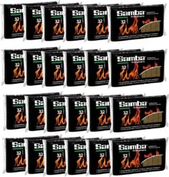 Samba Aanmaakblokjes Bruin á 24 X 32 Stuks - Omdoos Is 768 Aanmaakblokjes -Barbecue Benodigdheden Winkel 1147x1200