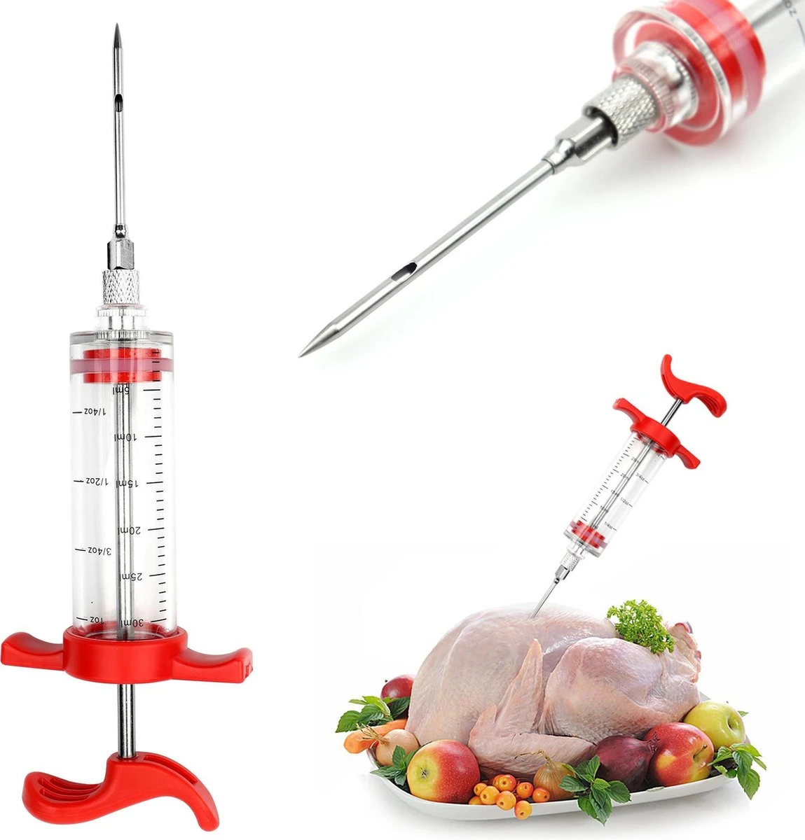 Saveur Royal® 35-delige Barbecue Gereedschapset In Roestvrij Staal - BBQ Grill Set Met Draagtas - Barbecuegerei-sets - Barbecue Accessoires Gereedschap - 35-delig 12 Saveur Royal® 35-delige Barbecue Gereedschapset In Roestvrij Staal - BBQ Grill Set Met Draagtas - Barbecuegerei-sets - Barbecue Accessoires Gereedschap - 35-delig - Afbeelding 12