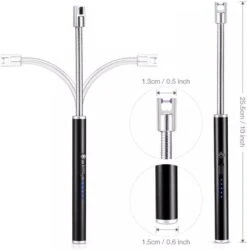 Merkloos BBQ Aansteker Oplaadbaar Met Usb Kabel - Elektrische Keuken Aansteker - Flexibele Aansteker - Zwart -Barbecue Benodigdheden Winkel 1186x1200 2