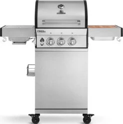 Burnhard Gas BBQ FRED JR. Deluxe - 2 Branders - Incl. Keramische Infraroodbrander & Afdekhoes - Deluxe -Barbecue Benodigdheden Winkel 1192x1200 1