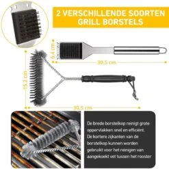Saveur Royal® 35-delige Barbecue Gereedschapset In Roestvrij Staal - BBQ Grill Set Met Draagtas - Barbecuegerei-sets - Barbecue Accessoires Gereedschap - 35-delig 17 Saveur Royal® 35-delige Barbecue Gereedschapset In Roestvrij Staal - BBQ Grill Set Met Draagtas - Barbecuegerei-sets - Barbecue Accessoires Gereedschap - 35-delig -Barbecue Benodigdheden Winkel 1198x1200 11