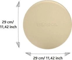 Boska Pizzasteen Deluxe - Voor Oven & BBQ - Knapperige Pizza's - Ø 29.5 Cm - BBQ Accessoires -Barbecue Benodigdheden Winkel 1200x1003