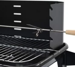 Verrijdbare Barbecue – Houtskool/Briketten - Verstelbare Grillplaat – Houten Tafel – Winscherm – Gewicht 5.9kg 13 Verrijdbare Barbecue – Houtskool/Briketten - Verstelbare Grillplaat – Houten Tafel – Winscherm – Gewicht 5.9kg -Barbecue Benodigdheden Winkel 1200x1074
