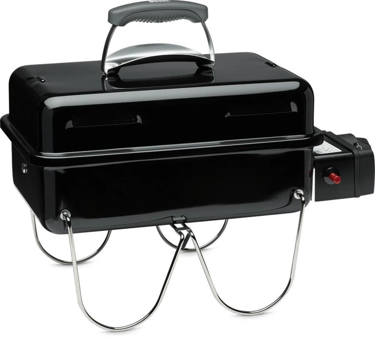 Weber Go-Anywhere Gas Barbecue - 41x26 Cm - Roestvrijstalen Branders - Gasregelkop - Incl. Deksel 2 Weber Go-Anywhere Gas Barbecue - 41x26 Cm - Roestvrijstalen Branders - Gasregelkop - Incl. Deksel - Afbeelding 2