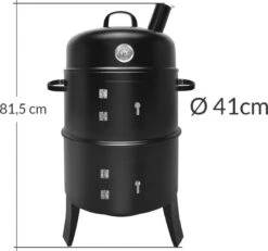 Merkloos Monzana Barbecue-ROKER-Grill-Oven -Barbecue Benodigdheden Winkel 1200x1120 1