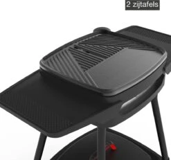 Barbecook Alexia - Elektrische Bbq - Afneembare Grill - Zijtafels - Wielen - 84x55x97cm -Barbecue Benodigdheden Winkel 1200x1121