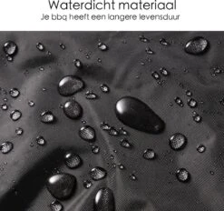 BBQ Beschermhoes - Voor Kamado - Universeel - Tot 23 Inch - Zwart -Barbecue Benodigdheden Winkel 1200x1129 2