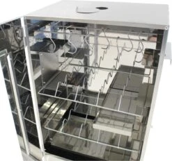 Kynast Exklusiv - Rookoven - Met 3 Etages - Metaal - Grijs -Barbecue Benodigdheden Winkel 1200x1129 3