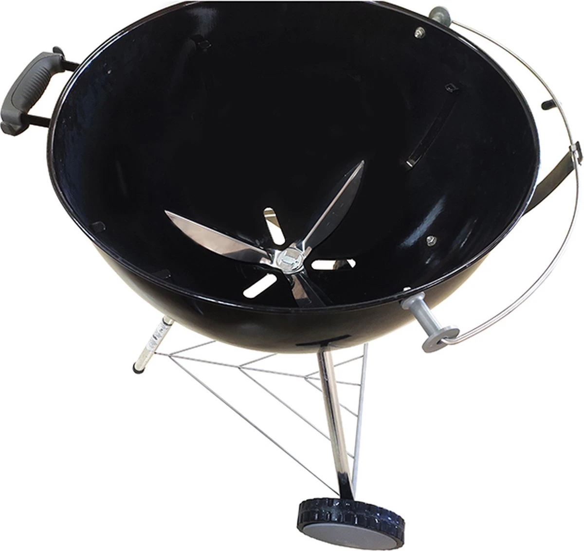 One-Touch-reinigingssysteemkit Voor 57 CM Kogel BBQ , Geschikt Als Vervanging In Diverse Weber Kogel BBQ's 3 One-Touch-reinigingssysteemkit Voor 57 CM Kogel BBQ , Geschikt Als Vervanging In Diverse Weber Kogel BBQ's - Afbeelding 3