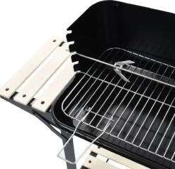 Verrijdbare Barbecue – Houtskool/Briketten - Verstelbare Grillplaat – Houten Tafel – Winscherm – Gewicht 5.9kg 15 Verrijdbare Barbecue – Houtskool/Briketten - Verstelbare Grillplaat – Houten Tafel – Winscherm – Gewicht 5.9kg -Barbecue Benodigdheden Winkel 1200x1158 1