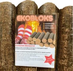 Ekobloks Hardhout Briketten 10 KG - Openhaard- Allesbrander- Kachel- Haardblokken - Hoog Rendement - Extra Lange Brandduur - Duurzaam - CO2 Neutraal - Meer Warmte - Gezondere Lucht - Minder Afval - Goedkope Brandstof - Mooie Vlammen - Puur Natuur -Barbecue Benodigdheden Winkel 1200x1172