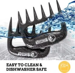 Mountain Grillers Claws-High Quality Meat Claws For American BBQ Pulled Pork-Plastic Meat Claws For Slicing-Vaatwasser Safe Bear Claws Gift Idee -Barbecue Benodigdheden Winkel 1200x1175 3