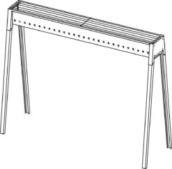 Spiedini Saté-bbq Bali 80 - Saté Houtskoolbarbecue Met Horizontaal Rooster - 80 Cm Lang, 11 Cm Breed - Materiaal: Gealuminiseerd Ijzer -Barbecue Benodigdheden Winkel 1200x1179 3