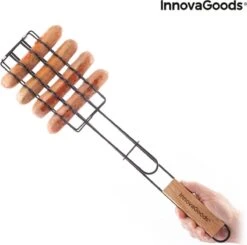 Innovagoods BARBECUEGRIL VOOR WORSTJES SOSKET - Bbq Accesoires - Bbq Accesoires Rooster -Barbecue Benodigdheden Winkel 1200x1188
