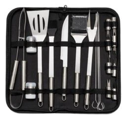 Bbq Accesoires – Bbq Gereedschap – Bbq Set – 22 Delig – RVS -Barbecue Benodigdheden Winkel 1200x1189 5