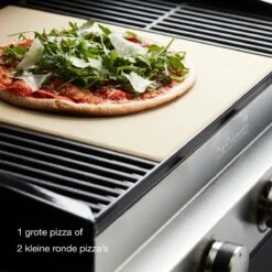 Barbecook BBQ Pizzaplaat - Pizzasteen - Voor Barbecue - Rechthoekig - 43 X 35 Cm -Barbecue Benodigdheden Winkel 1200x1200 143