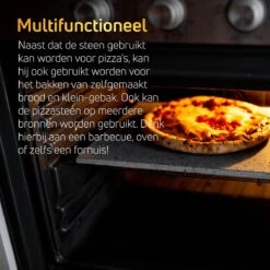 Pizzasteen BBQ Oven - Lava Van Vulkaan Etna - Barbecue Accesoires - Made In Italy - Broodbaksteen - 30x38x1.1 - VDN -Barbecue Benodigdheden Winkel 1200x1200 167