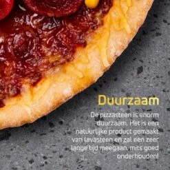 Pizzasteen BBQ Oven - Lava Van Vulkaan Etna - Barbecue Accesoires - Made In Italy - Broodbaksteen - 30x38x1.1 - VDN -Barbecue Benodigdheden Winkel 1200x1200 168