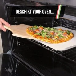 Gadgy Pizzasteen Met Pizzaschep – Cordieriet Voor Knapperige Pizzabodem – Pizzasteen Voor BBQ, Oven Of Kamado - Pizzaspatel - Pizza Set -Barbecue Benodigdheden Winkel 1200x1200 173