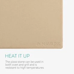 Navaris Pizzasteen XL Voor Oven En Barbecue - Rechthoekige Pizzaplaat 38 X 30 Cm - Inclusief Pizzaschep Met Extra Lang Handvat En Receptenboek -Barbecue Benodigdheden Winkel 1200x1200 179