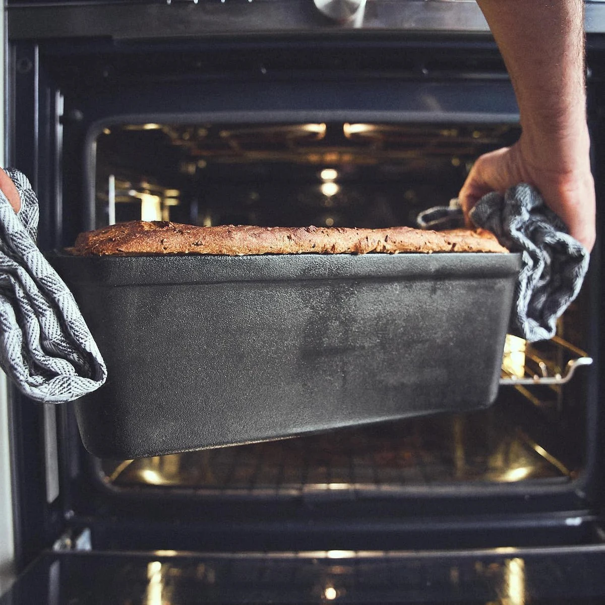 Burnhard Gietijzeren Broodpan 3,5 L - Broodbakvorm 8 Burnhard Gietijzeren Broodpan 3,5 L - Broodbakvorm - Afbeelding 8