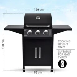 MaxxGarden Gas Barbecue - 3 Branders - Incl. Gratis BBQ Set 12 MaxxGarden Gas Barbecue - 3 Branders - Incl. Gratis BBQ Set -Barbecue Benodigdheden Winkel 1200x1200 281