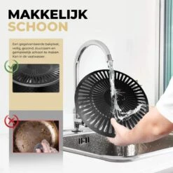 Ozocozy BBQ-ONE Houtskool Tafelbarbecue - Ø30 Cm- Zwart - Incl. Draagtas, Siliconen Bakkwast En RVS-Barbecuetang -Barbecue Benodigdheden Winkel 1200x1200 304