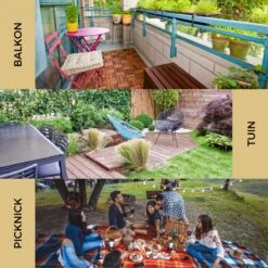 Ozocozy BBQ-ONE Houtskool Tafelbarbecue - Ø30 Cm- Zwart - Incl. Draagtas, Siliconen Bakkwast En RVS-Barbecuetang -Barbecue Benodigdheden Winkel 1200x1200 306