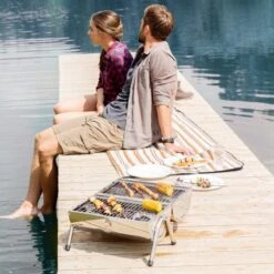 BBQ Collection Houtskoolbarbecue - Cilinder - Chroom 16 BBQ Collection Houtskoolbarbecue - Cilinder - Chroom -Barbecue Benodigdheden Winkel 1200x1200 312