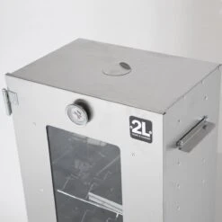 2-L Home & Garden XL Rookoven - RVS - 80x40x28 Cm - 3 Etages 23 2-L Home & Garden XL Rookoven - RVS - 80x40x28 Cm - 3 Etages -Barbecue Benodigdheden Winkel 1200x1200 330