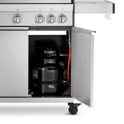 Burnhard Gas BBQ Big FRED Deluxe - 4 Branders - Incl. Keramische Infraroodbrander & Afdekhoes - Deluxe 25 Burnhard Gas BBQ Big FRED Deluxe - 4 Branders - Incl. Keramische Infraroodbrander & Afdekhoes - Deluxe -Barbecue Benodigdheden Winkel 1200x1200 343