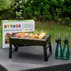 Merkloos Decopatent® Portable Houtskool BBQ - Barbecue - Inklapbaar - Barbecue Houtskool - Tafel Grill - Camping - Strand - Festival - Park 18 Merkloos Decopatent® Portable Houtskool BBQ - Barbecue - Inklapbaar - Barbecue Houtskool - Tafel Grill - Camping - Strand - Festival - Park -Barbecue Benodigdheden Winkel 1200x1200 380