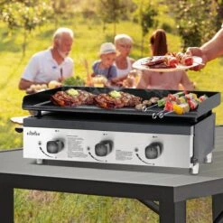 Bighorn Plancha Grill - Gasbarbecue – Tabletop – Draagbaar – 3 Branders 12 Bighorn Plancha Grill - Gasbarbecue – Tabletop – Draagbaar – 3 Branders -Barbecue Benodigdheden Winkel 1200x1200 488