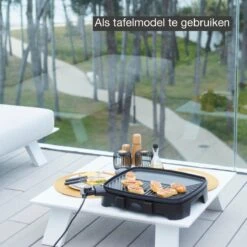 Barbecook Alexia - Elektrische Bbq - Afneembare Grill - Zijtafels - Wielen - 84x55x97cm -Barbecue Benodigdheden Winkel 1200x1200 530