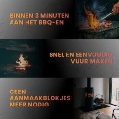 Master Knives BBQ Aansteker Electrisch - BBQ Accesoires - Zwarte BBQ Starter - Looftlighter -Barbecue Benodigdheden Winkel 1200x1200 575