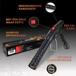 Master Knives BBQ Aansteker Electrisch - BBQ Accesoires - Zwarte BBQ Starter - Looftlighter -Barbecue Benodigdheden Winkel 1200x1200 578