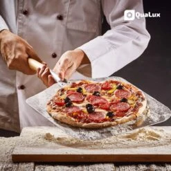 Qualux Pizzaschep Tweedelig – Pizzaschep Voor BBQ – Ophangbaar – Hout/rvs 10 Qualux Pizzaschep Tweedelig – Pizzaschep Voor BBQ – Ophangbaar – Hout/rvs -Barbecue Benodigdheden Winkel 1200x1200 619