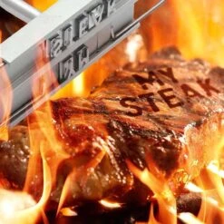 Merkloos BBQ Branding Iron - Barbecuegereedschapset - Bbq Accessoires - Bbq Brandijzer -Barbecue Benodigdheden Winkel 1200x1200 660